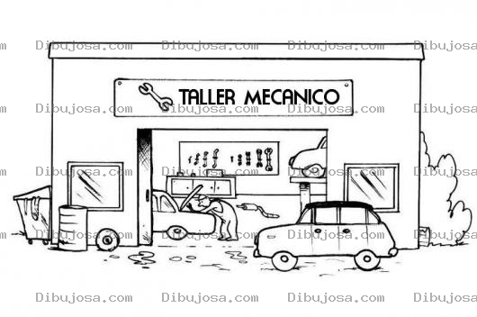 Dibujo para colorear Taller Mecanico En Guatemala Dibujo De Un Taller Mecanico Para Pintar Y Colorear Un Taller De Mecanica Donde Se Reparan Atuos Para Pintar Y Colorear Taller De Mecanicaautomotriz