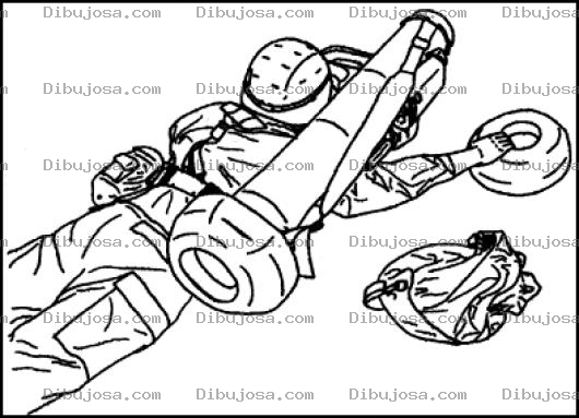 Dibujo para colorear Baston Chino Dibujo D Eun Soldado Con Un Baston Chino Lanza Cohetes Para Pintar Y Colorear