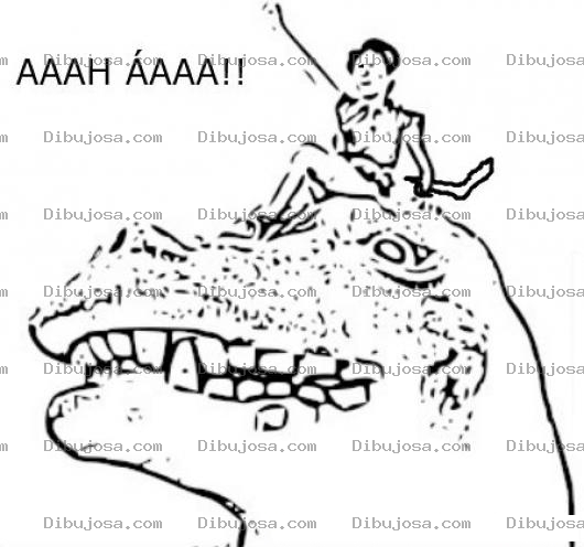 Dibujo para colorear Dibujo De Kaijuoji Takeruibuki Conocido Como Toshio Takeru Ibuki En La Serie De Kaiju Oji Que Peleaba En Japon Montado Sobre Un Dinosaurio Nessi Para Colorear A Tocho Tochio Que Gitaba Aah Aaaa Quien Su Nombre Real Es Mitsunori Nomura