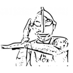 Dibujo para colorear Dibujo De Ultraman Para Pintar Y Colorear