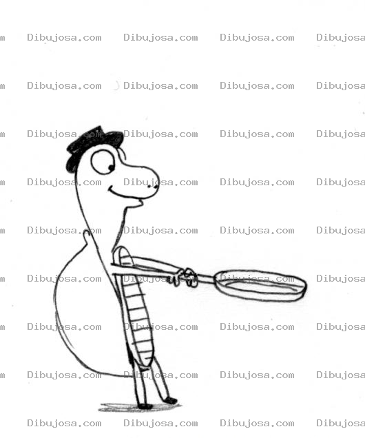 Dibujo para colorear Tortuga Con Lupa Dibujo De Un A Tortugita Detective Para Pintar Y Colorear Inspector Tortuga