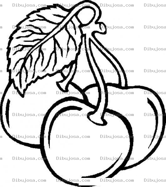 Dibujo para colorear Colorear Ciruelas