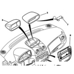Dibujo para colorear Carrodesguajado Dibujo Del Tablero De Un Carro Desguajado Para Repuestos Para Pintar Y Colorear