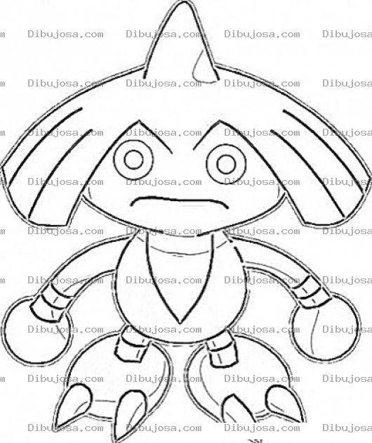 Dibujo para colorear Moustruito Japones Para Pintar Y Colorear