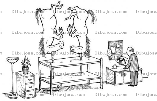 Dibujo para colorear Unicornios Muertos Para Colorear