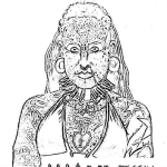 Dibujo para colorear Mujervampiro Dibujo De Maria Jose Cristerna La Mujer Vampiro Para Pintar Y Colorear Vampiresa