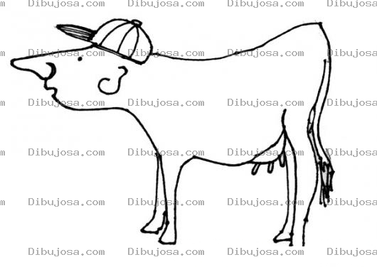 Dibujo para colorear Hombrevaca Vacahombre Dibujo De Un Hombre Con Cuerpo De Vaca Para Pintar Y Colorear Una Vaca Con Cabeza De Hombre
