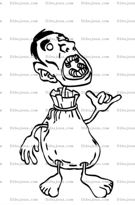 Dibujo para colorear Hombrebolsa Dibujo De Un Hombre Con Cuerpo De Bolsa Para Pintar Y Colorear Bolsahombre Hombre Metido En Una Bolsa Grnade