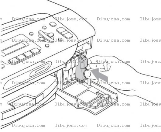 Dibujo para colorear Cartuchos De Impresora Para Pintar Y Colorear Cartuchos De Tinta Individuales