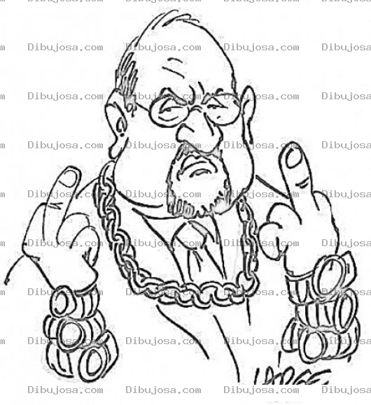 Dibujo para colorear Narco Blimblim Para Pintar Y Colorear Viejo Blinblin