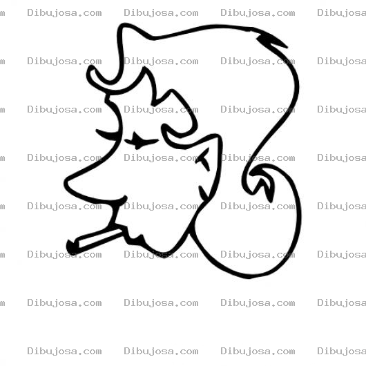 Dibujo para colorear Fumar Es Malo Para La Salud Dibujo De Mujer Con Un Chancuaco En La Trompa Para Pintar Y Colorear