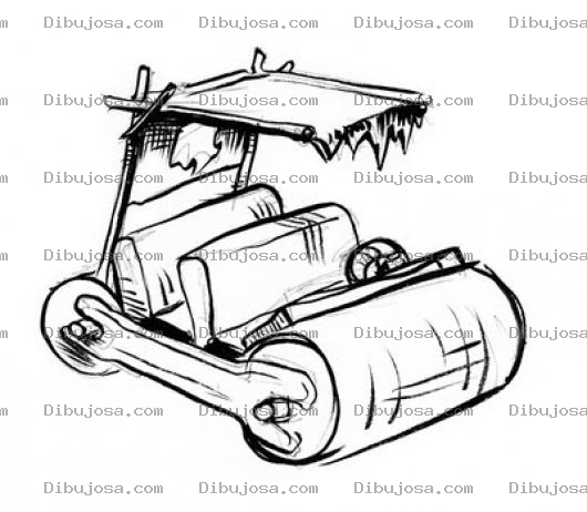 Dibujo para colorear Troncomobil Dibujo Del Carro De Los Picapiedra Para Pintar Y Colorear