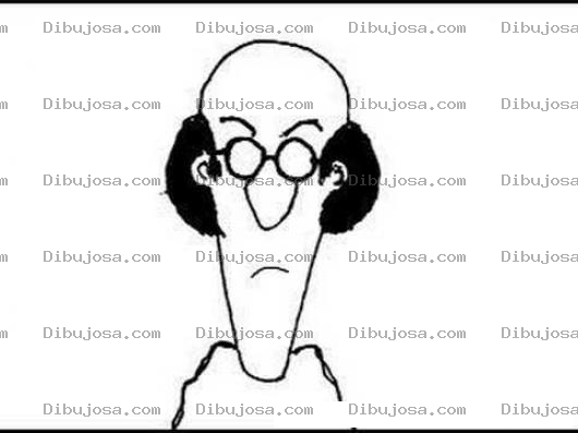 Dibujo para colorear Inspector Gadget 2012 Sin Sombrero Para Pintar Y Colorear