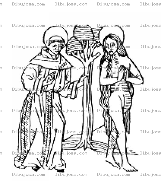 Dibujo para colorear Santamariaegipciaca Dibujo De La Vida De Santa Maria Egipciaca Para Pintar Y Colorear Egipciacaegipciaca Lavidadestamariaegipciaca Santa Maria De Egipto