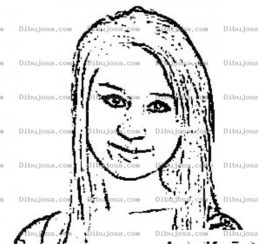 Dibujo para colorear Amandatodd Dibujo De Amanda Todd Para Pintar Y Colorear A Amandatod Toddamanda