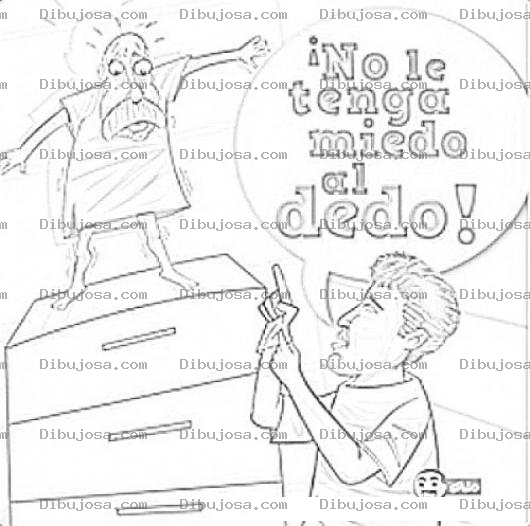Dibujo para colorear Miedo Al Examen De La Prostata Para Colorear