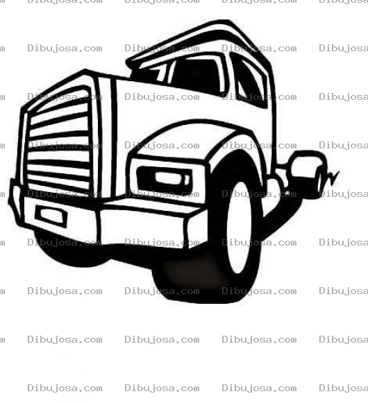 Dibujo para colorear Logo De Transporte Pesado Dibujo De Trailer Para Pintar Y Colorear Cabezal Peter Bilt Coronado Freighliner Mac