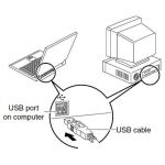 Dibujo para colorear Puertos Usb Dibujo De Laptop Y Computadoras Con Puertos Usb En Su Parte Trasera Para Pintar Y Colorear Puertosusb