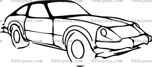 Dibujo para colorear Carro Viejo Deportivo Para Pintar Y Colorear