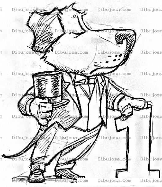 Dibujo para colorear Perro Numero 1 Para Colorear Perro1