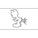 Dibujo para colorear Pedo Forzado Dibujo De Ventoso Sufrido Para Pintar Y Colorear Flatulencia De Gas O Flato Mal Oliente Y Podrido