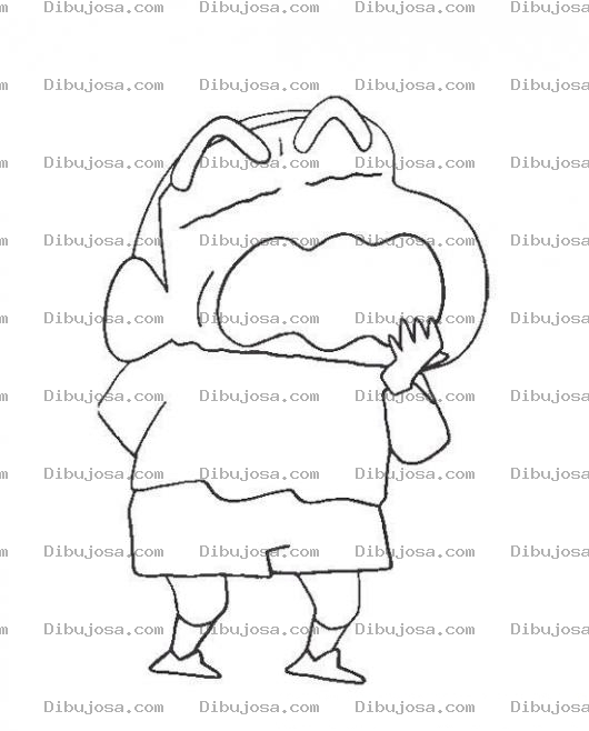 Dibujo para colorear Colorear Bostezo