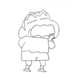 Dibujo para colorear Colorear Bostezo