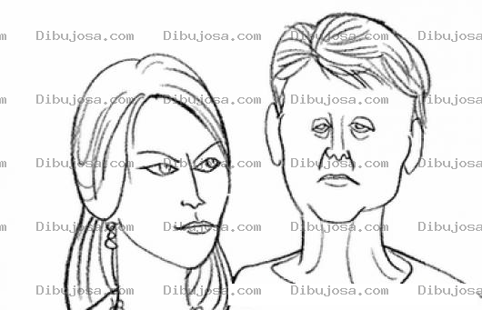 Dibujo para colorear Nuera Mala Dibujo De Nuera Y Suegra Para Pintar Y Colorear A Yna Nuerva Viendofeo A Su Suegra Para Pintar