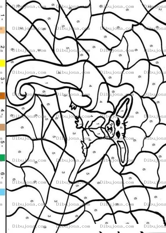 Dibujo para colorear Colorear Animalito Escondido