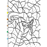 Dibujo para colorear Colorear Animalito Escondido