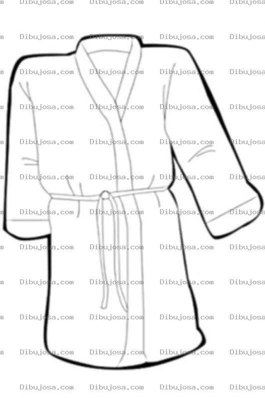 Dibujo para colorear Colorear Bata De Bano