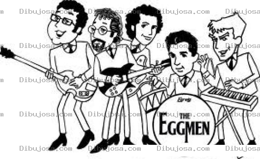Dibujo para colorear Dibujo De Banda Musical Para Colorear