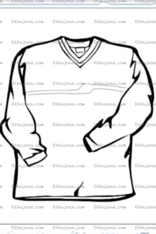 Dibujo para colorear Colorear Sudadero