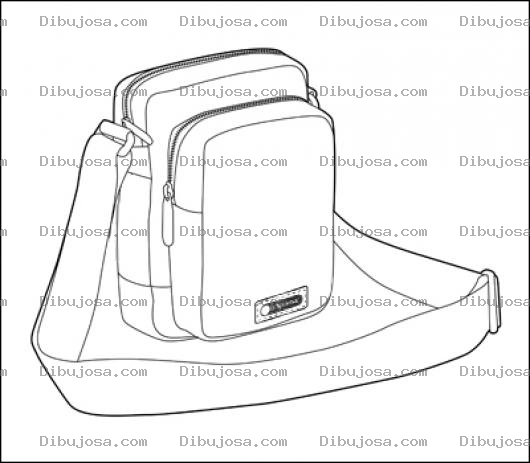 Dibujo para colorear Maletincito De Cuero Para Colorear