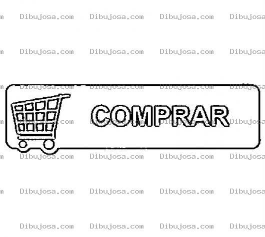 Dibujo para colorear Boton De Comprar En Blanco Y Negro Para Pintar Y Colorear