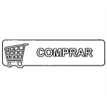 Dibujo para colorear Boton De Comprar En Blanco Y Negro Para Pintar Y Colorear