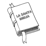 Dibujo para colorear La Santa Biblia Para Colorear
