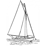 Dibujo para colorear Colorear Bote De Vela