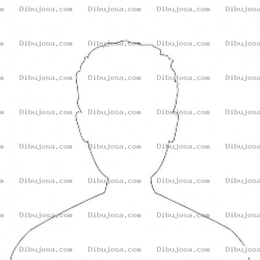 Dibujo para colorear Perfil Sin Foto Para Pintar Y Colorear