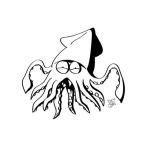 Dibujo para colorear Dibujo De Calamar Gignate Para Pintar Y Colorear