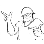 Dibujo para colorear Dibujo De Minero Cool Para Pintar Y Colorear