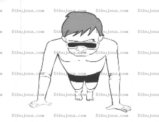 Dibujo para colorear Dibujo De Despechadas Para Colorear Dominadas Lagartijas