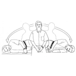 Dibujo para colorear Ejercicios Para El Vertigo Postural Benigno De 30 Segundos En Cada Posicion Para Pintar Y Colorear