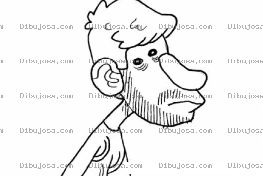 Dibujo para colorear Cara De No Entendi Para Pintar Y Colorear