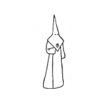 Dibujo para colorear Habito Para La Procesion De Nuestra Senora De Las Angustias Para Pintar Y Colorear