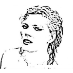 Dibujo para colorear Angelicachain Dibujo De Angelica Chain Para Pintar Y Colorear