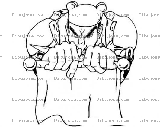 Dibujo para colorear Dibujo De Torero Matador Para Pintar Y Colorear