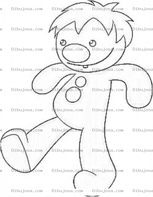 Dibujo para colorear Dibujo De Pimpon Para Pintar Y Colorear