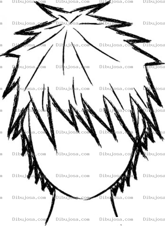 Dibujo para colorear Chico Descarado Dibujo De Muchacho Sin Cara Para Pintar Y Colorear