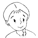 Dibujo para colorear Dibujo De Mujer Con Trenza En El Pelo Para Pintar Y Colorear